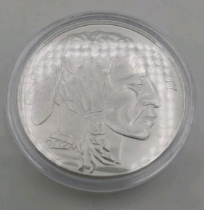 2024 .999 Oz. American Buffalo Silver Coin