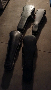 (4) Instrument Cases Violin Viola