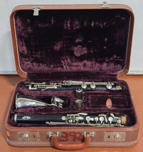 Vintage Robert Malerne Bass Clarinet w/ Original Carry Case - Made in France
