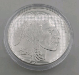 2024 .999 Oz. American Buffalo Silver Coin