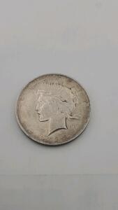 1923 Silver Peace Dollar (Verified)