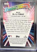 2024 Topps Chrome LogoFractor Future Stars Elly De La Cruz Card #FSLE-1 CGC Graded 9 MINT - 4