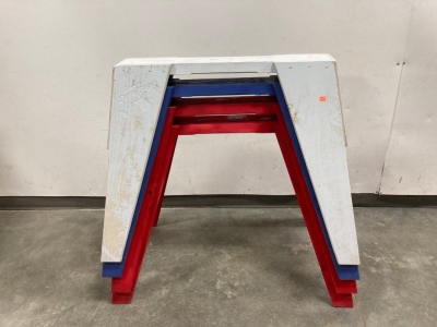 (4) Sawhorses