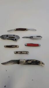 (7) Assorted Vintage Knifes