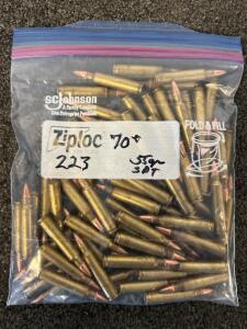 Bag Of 223 Ammo 55 Gr. SPT