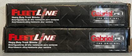 (2) Gabriel FleetLine Heavy Duty Truck Shocks