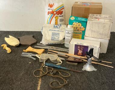 Taxidermy Starter Kit &mdash; Taxidermy Preservatives, Fillings, Felt / Leather, Tools & More