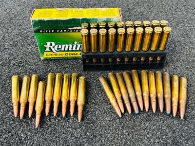 (31) Rnds Of 30-06 Rifle Cartridges And (9) Rnds Of 7mm REM MAG