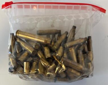Bag Of Mixed Caliber Brass Bullet Casings