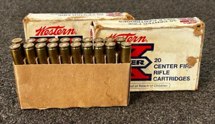 (40) Rnds Of Western Super-X 30-06 Springfield 150 Gr. Silvertip