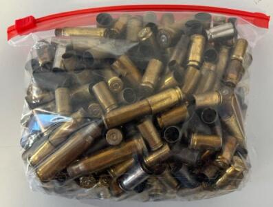 Bag Of Mixed Caliber Brass Bullet Casings
