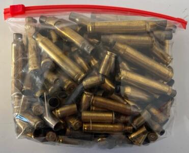 Bag Of Mixed Caliber Brass Bullet Casings