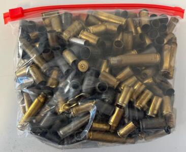 Bag Of Mixed Caliber Brass Bullet Casings