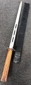 Stainless Pakistan 26" Blade Sword With Sheath