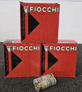 (3) Boxes Of Fiocchi Target 12ga Shotgun Shells