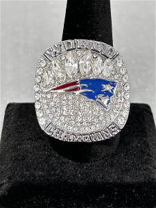 New England Patriots Super Bowl Championship Replica Ring Size 11