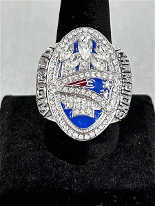 New England Patriots Super Bowl Championship Replica Ring Size 11