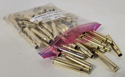 (72) Count .30-06 Brass, Cleaner And Primed