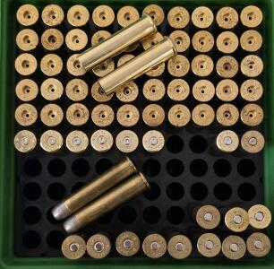 (13) Rounds Of .45-70 Govt And (60) Rounds Of Brass