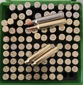 (46) Rounds Of Assorted .300 Win Mag Ammunition And (54) Rounds Of Brass