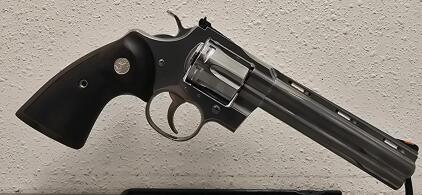 Colt Python .357 Magnum Revolver, 6" Barrel, Stainless, Serial PY219381