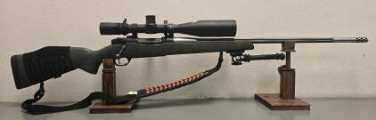 Weatherby Mark V Bolt-action Rifle, Nightforce NXS 5.5-22x50 Scope, 30-378 WBY MAG, Serial #: PB046963