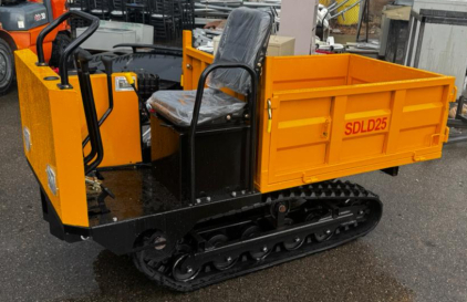 SDLANCH SDLD25 Mini Tracked Dump Vehicle (NEW) Has 3 Speed Transmission & Hydraulic Dump