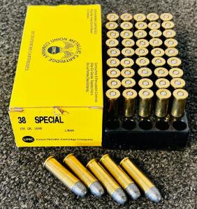 Box Of UMC 38 Special 158 Gr. Lead