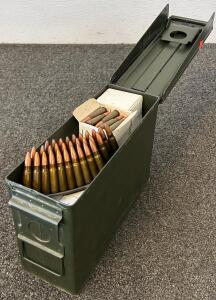 Ammo Box With 7,62x39 HP 122 Gr. Center-Fire Cartridges