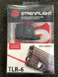 StreamLight Trigger Guard Light/ Laser For Subcompact Handguns Fits Glock 42/43/ 43X/ 48