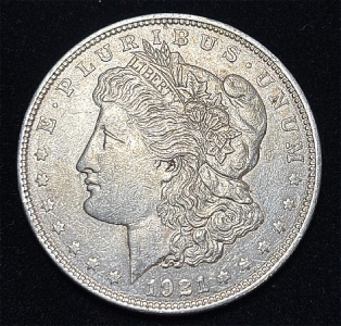 1921 Morgan Silver Dollar Coins