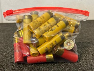 Bag Of 12 and 20 Gauge Shotgun Ammo