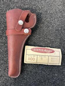 New Hunter Holster Style No. 1100 Size No. 9 Left Hand