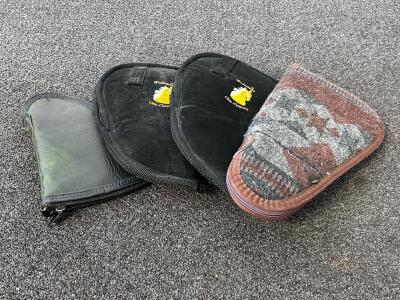(4) Pistol Cases