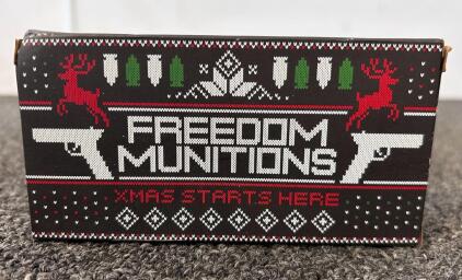 Box Of freedom Munitions 9mm Luger 115 Gr. HP Reman