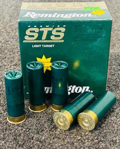 Box Of Remington 12 Ga. Premier STS Light Target Shotgun Cartridges