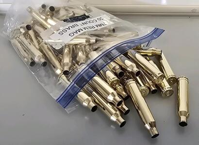 (50) Count 7mm Remington Mag Brass