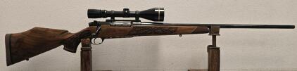 Weatherby Mark V Rifle, .300 WBY MAG, Bolt Action, Leupold Vari-X III 3.5x10-50 Scope, Wood Stock