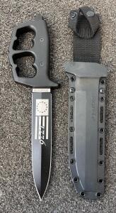 Devastator 1776 Hunting Knife With Secure-Ex Sheath