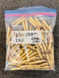 (100+ Rnds) Of .223 55 Gr. SPT Ammunition