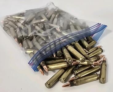 (100+) .223 55gr Ammunition