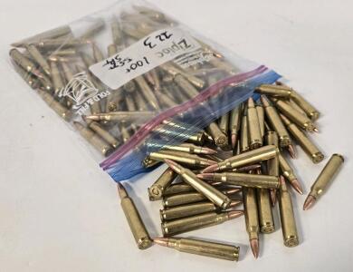 (100+) .223 55gr Ammunition