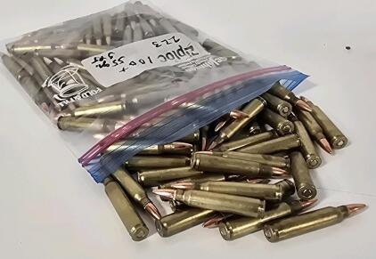 (100+) .223 55gr Ammunition
