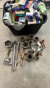 Lot With Assorted Tools Bearing,Chassis Parts,Brake System Parts,Oul Seals & More