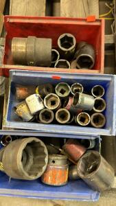 Assorted Large vehicle Sockets