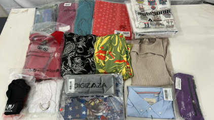 (5)Assorted Fabics (4)Women&rsquo;s Blouses (2)Women&rsquo;s Dresses & More Clothing Items