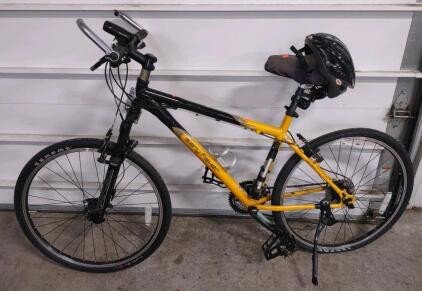 26" Gary Fisher-Tassajara (Black/ Yellow) German Bike w/ Attachments