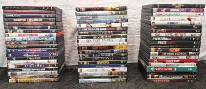 Collection Of (60) Assorted DVD Movies