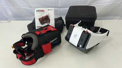 (1)FXT Viper FPV Goggles (1)Quanum DIY FPV Goggle V2 Pro