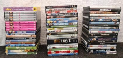 Collection Of (60) Assorted DVD Movies